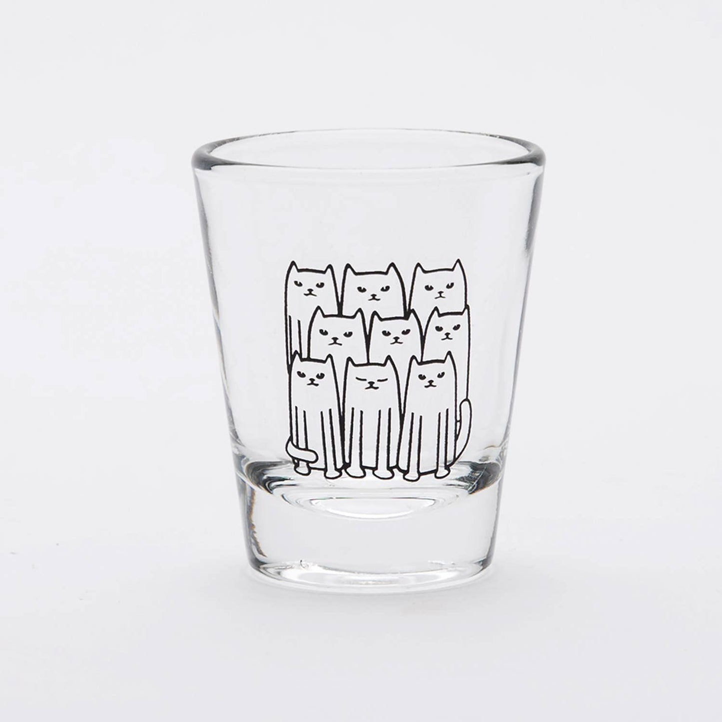 Whimsical Cat Shot Glass