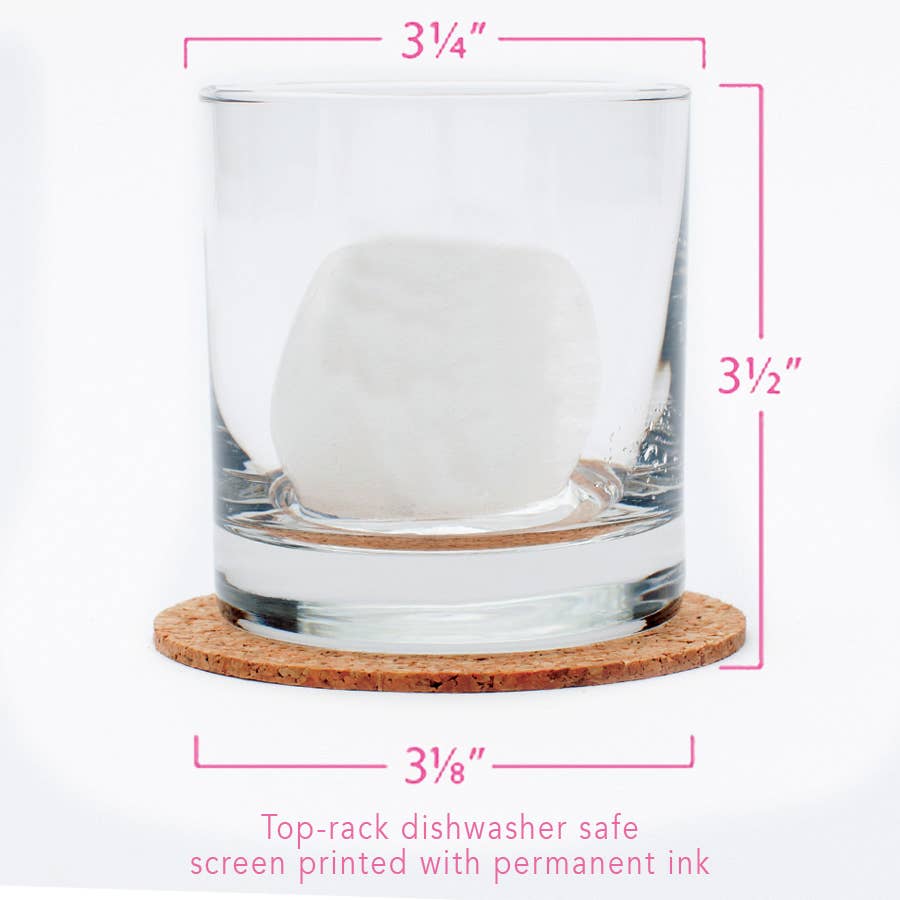 Cat Faces Whiskey Glass