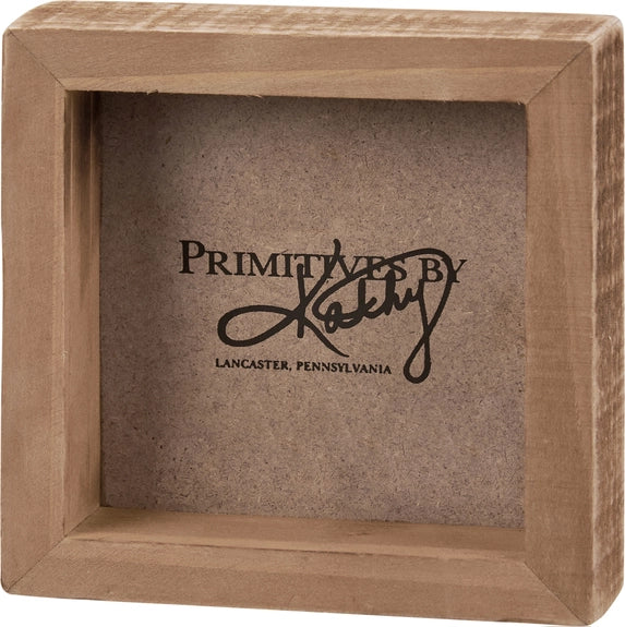 Cat Hair Mini Block Sign